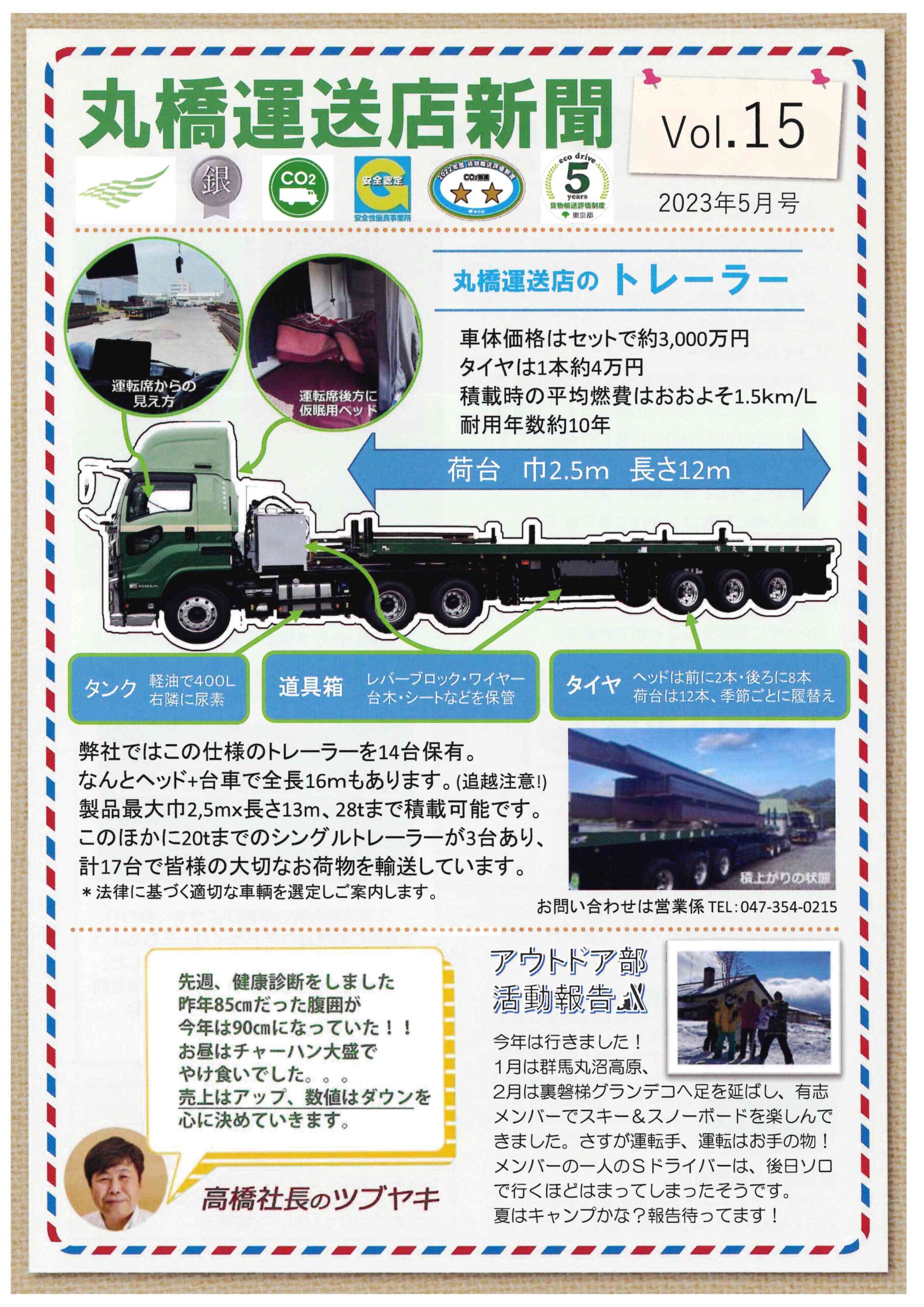 マルハ新聞vol.15-1