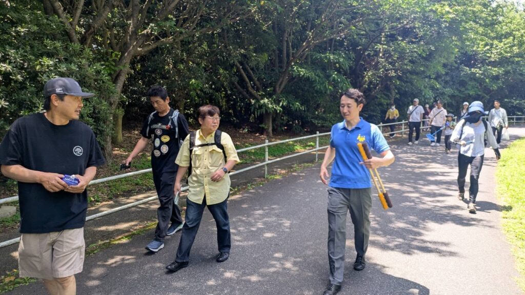 葛西臨海公園でウォーキング大会