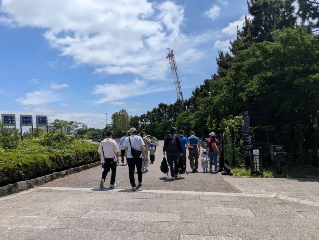 葛西臨海公園でウォーキング大会